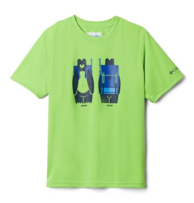 Camisetas Columbia Little Trek™ T-Shirt Criança Verdes Portugal | 107909-EGCJ