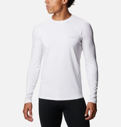 Camisetas Columbia Midweight Stretch Baselayer Long Sleeve Shirt Masculino Branco Portugal | 179042-NXIY