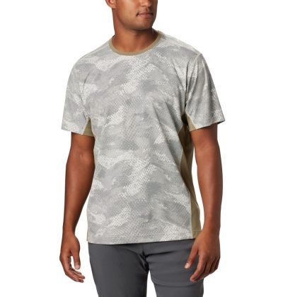 Camisetas Columbia Solar Chill™ 2.0 Curta Sleeve Masculino Bege Portugal | 161354-I0EK