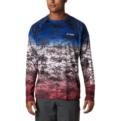 Camisetas Columbia Super Terminal Tackle™ Long Sleeve Shirt Masculino Multi Portugal | 154339-1FVH