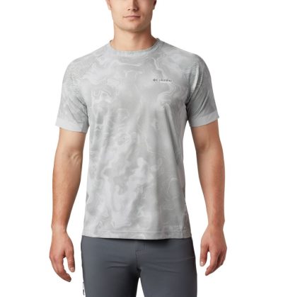 Camisetas Columbia Titan Pass™ Sun Deflector Tee Masculino Cinzentas Portugal | 197513-9PYW