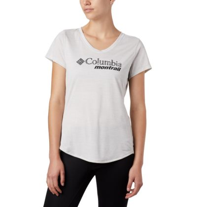 Camisetas Columbia Trinity Trilha™ II Gráficas Feminino Branco Portugal | 192625-IXI5