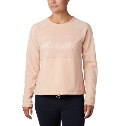 Camisetas Columbia Windgates™ Fleece Crew Feminino Luz Coral Portugal | 175364-8D8K