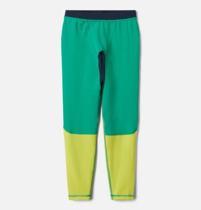 Meia-calça Columbia Omni-Heat 3D™ Knit Tight Criança Verdes Verdes Amarelas Portugal | 125995-D1HG