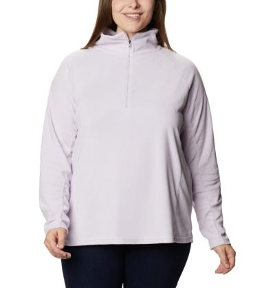 Tops Columbia Glacial™ IV 1/2 Zip Feminino Luz Roxo Portugal | 110808-CNEQ