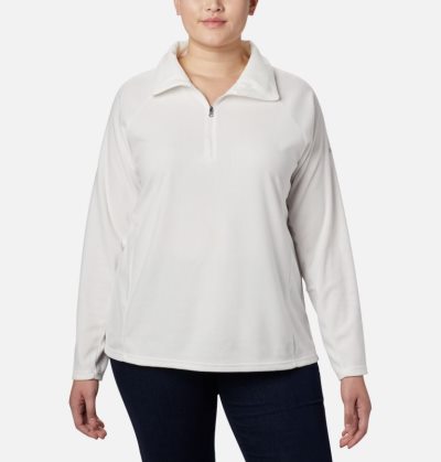 Tops Columbia Glacial™ IV 1/2 Zip Feminino Branco Portugal | 137148-N88G