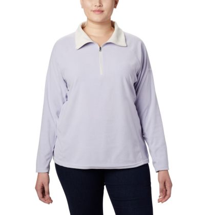 Tops Columbia Glacial™ IV 1/2 Zip Feminino Luz Roxo Portugal | 163415-U23P