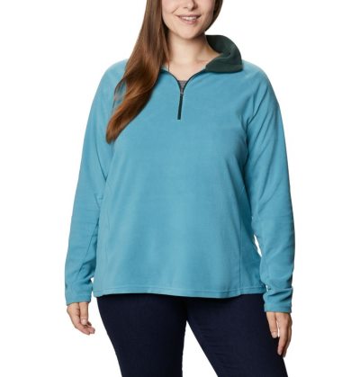 Tops Columbia Glacial™ IV 1/2 Zip Feminino Azuis Verdes Portugal | 185182-NGPI