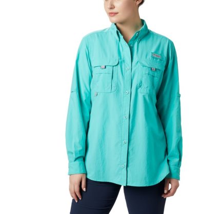 Tops Columbia PFG Bahama™ Long Sleeve Feminino Turquesa Portugal | 111972-5WSD