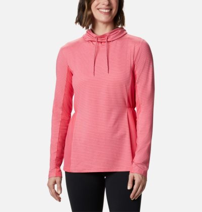 Tops Columbia Piney Ridge™ Long Sleeve Knit Shirt Feminino Luz Coral Portugal | 103538-D3YK