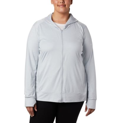 Tops Columbia Place To Place™ II Full Zip Feminino Luz Cinzentas Portugal | 181884-K5OB