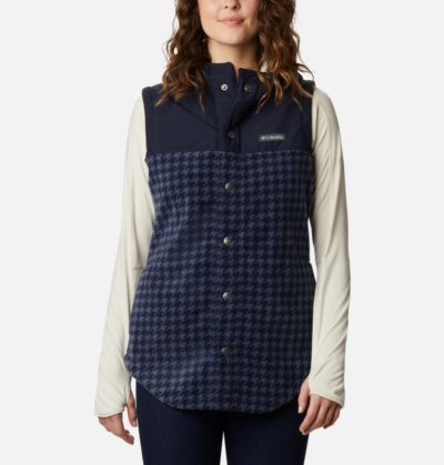 Coletes Columbia Benton Springs™ Overlay Vest Feminino Azuis Escuro Portugal | 167201-IBRJ