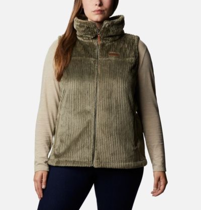 Coletes Columbia Fire Side™ Sherpa Vest Feminino Verdes Portugal | 168913-VF9T