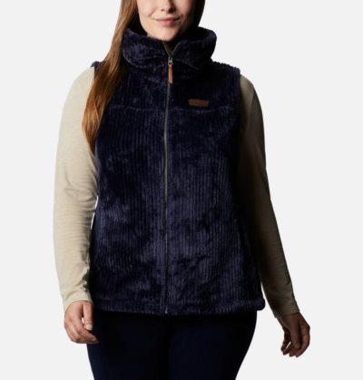 Coletes Columbia Fire Side™ Sherpa Vest Feminino Azuis Escuro Portugal | 195586-YMAF