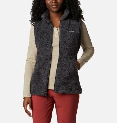 Coletes Columbia Inverno Pass™ Sherpa Vest Feminino Cinzentas Escuro Portugal | 118115-KJ18