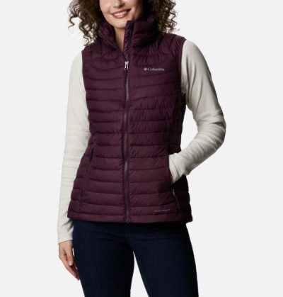 Coletes Columbia White Out™ Vest Feminino Bordeaux Portugal | 102015-P61K