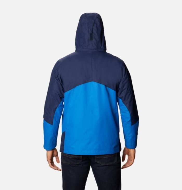 Jaqueta 3 Em 1 Columbia Bugaboo™ II Fleece Interchange Jaqueta Masculino Luz Azul Anil Azul Marinho Portugal | 123828-36RW