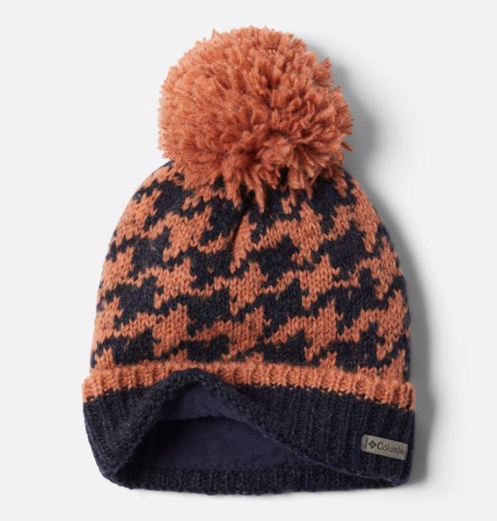 Gorros Columbia Pine Street™ Pom Pom Beanie Feminino Laranja Portugal | 165576-J1EJ