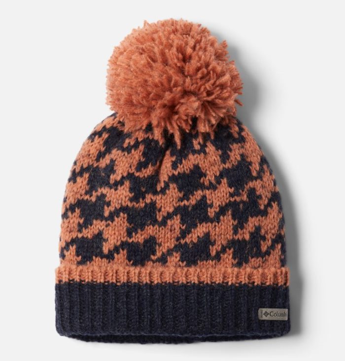 Gorros Columbia Pine Street™ Pom Pom Beanie Feminino Laranja Portugal | 165576-J1EJ