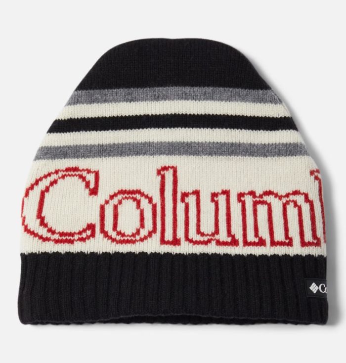 Gorros Columbia Polar Powder™ Heavyweight Beanie Feminino Branco Pretas Portugal | 158121-4VBX