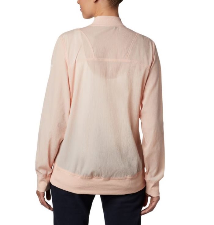 Jaqueta Bomber Columbia Bachy Butte™ Long Jaqueta Bomber Feminino Luz Coral Portugal | 182630-3IX6