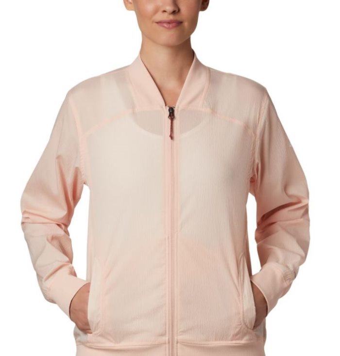 Jaqueta Bomber Columbia Bachy Butte™ Long Jaqueta Bomber Feminino Luz Coral Portugal | 182630-3IX6