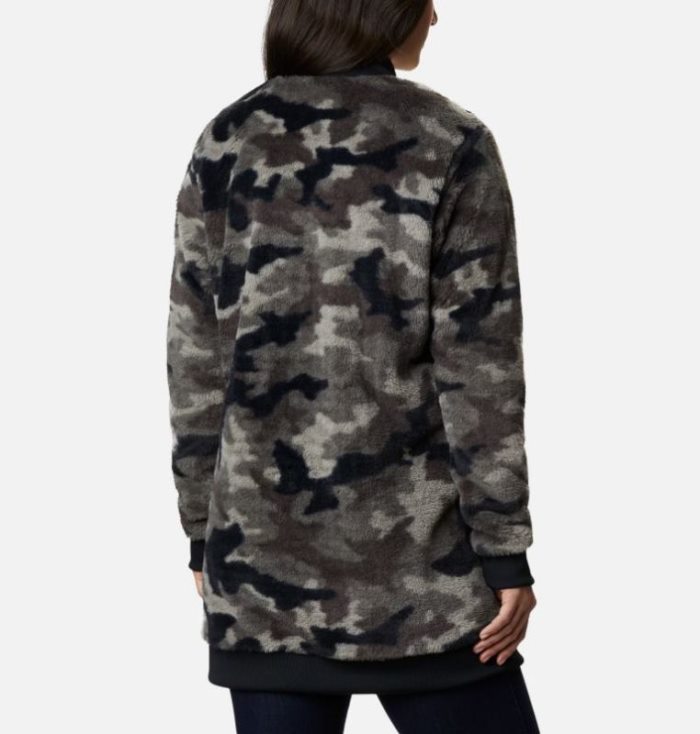 Jaqueta Bomber Columbia Bundle Up™ Printed Casaco De Lã Feminino Pretas Camufladas Portugal | 195916-XE6W