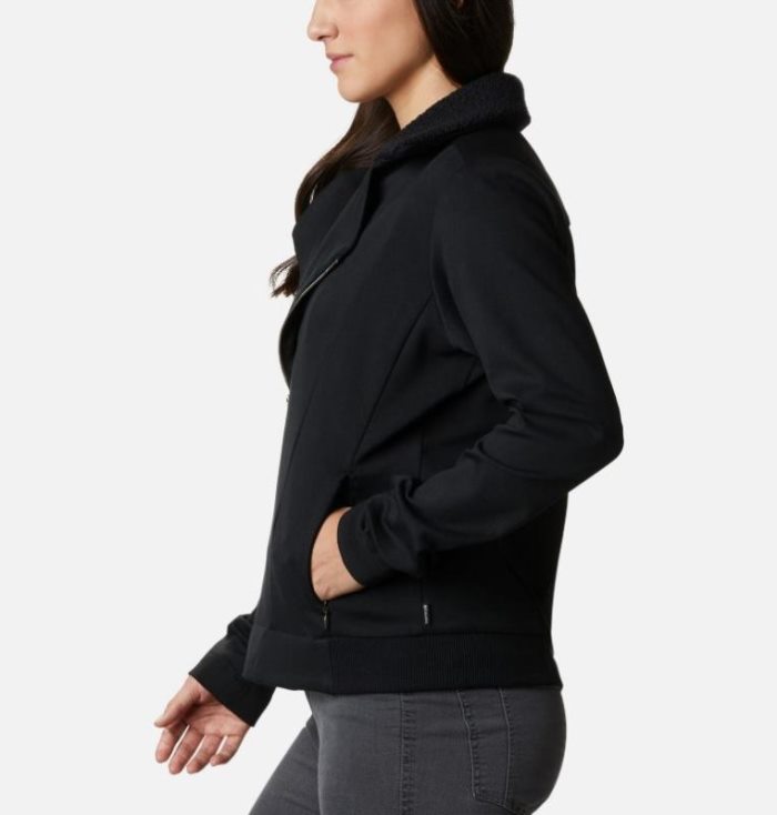 Jaqueta Bomber Columbia Butte Hike™ Full Zip Jaqueta Feminino Pretas Portugal | 199339-C3U4