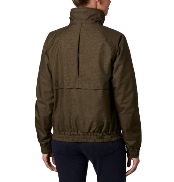 Jaqueta Bomber Columbia Firwood™ Bomber Feminino Verde Oliva Verdes Portugal | 113478-2ALP