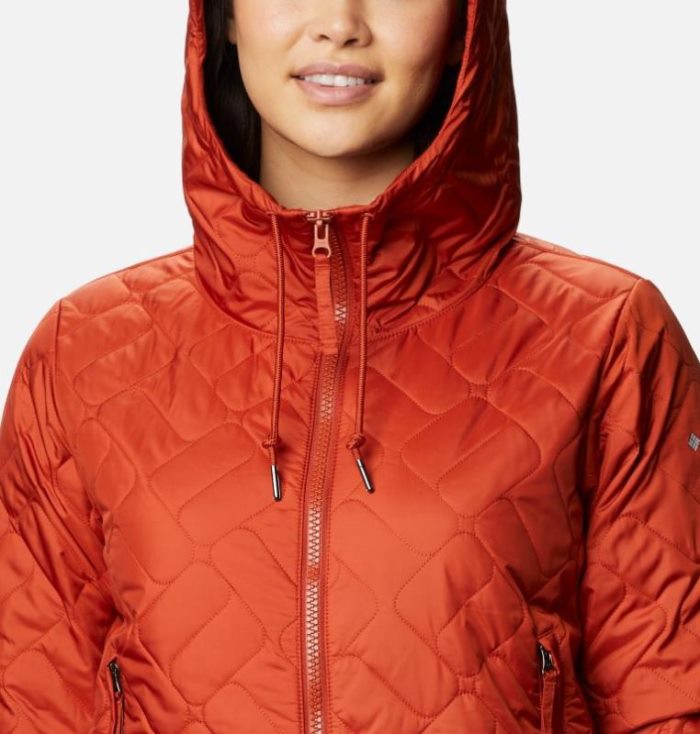 Jaqueta Bomber Columbia Sweet View™ Insulated Bomber Feminino Vermelhas Escuro Portugal | 121345-WIX0