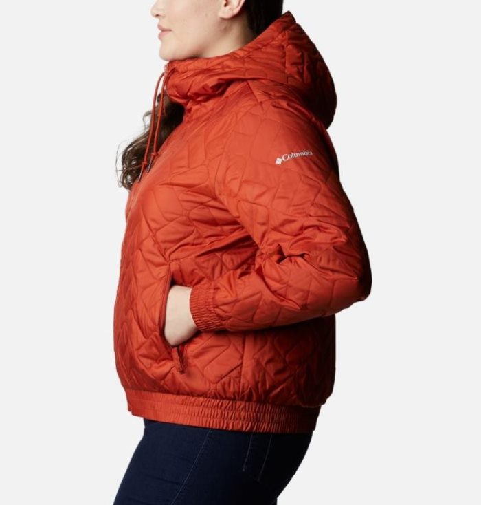 Jaqueta Bomber Columbia Sweet View™ Insulated Bomber Feminino Vermelhas Escuro Portugal | 143548-L923