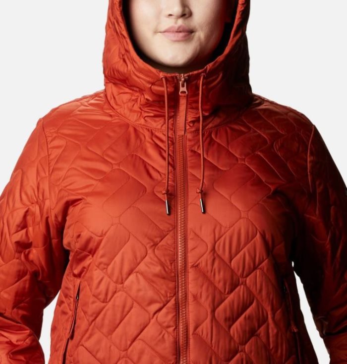 Jaqueta Bomber Columbia Sweet View™ Insulated Bomber Feminino Vermelhas Escuro Portugal | 143548-L923