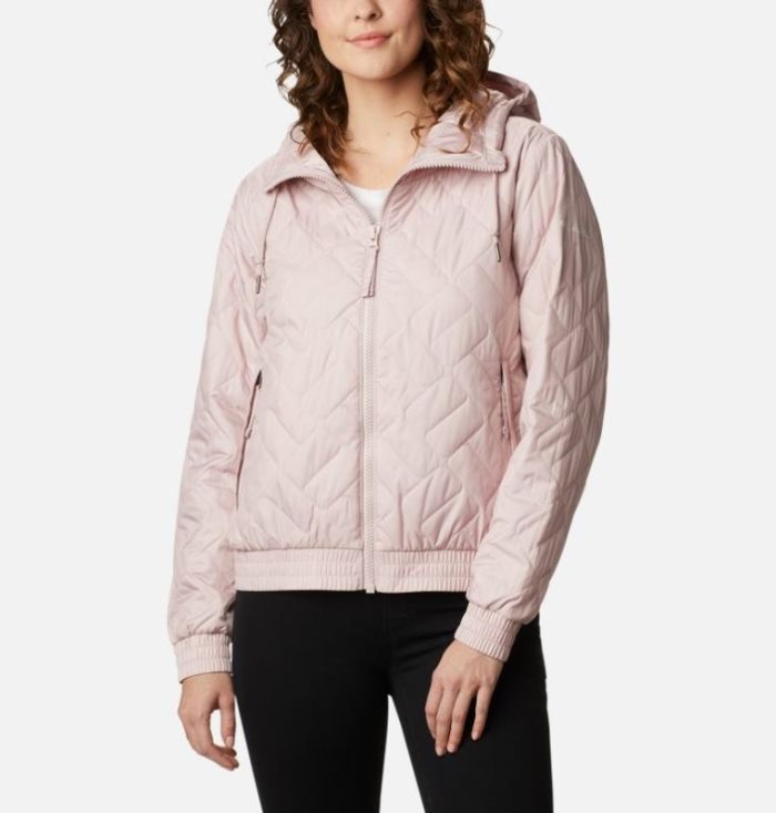 Jaqueta Bomber Columbia Sweet View™ Insulated Bomber Feminino Luz Rosa Portugal | 147880-QMX3