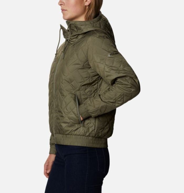 Jaqueta Bomber Columbia Sweet View™ Insulated Bomber Feminino Verdes Portugal | 186572-FFMS