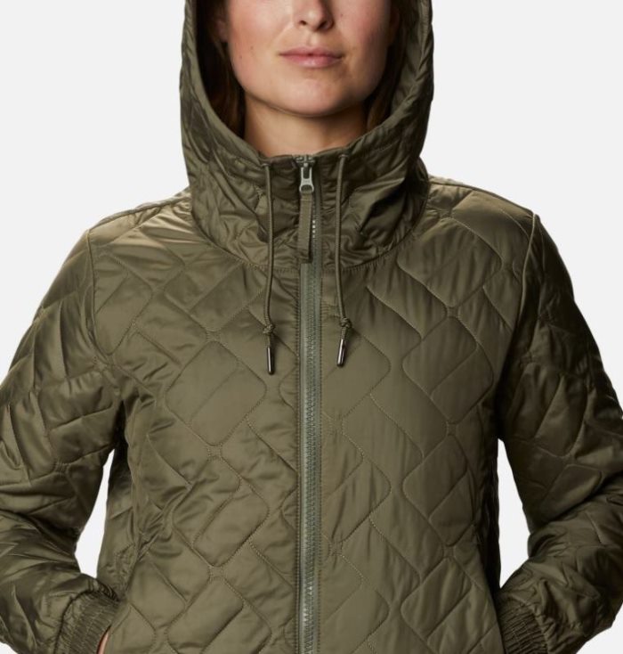 Jaqueta Bomber Columbia Sweet View™ Insulated Bomber Feminino Verdes Portugal | 186572-FFMS