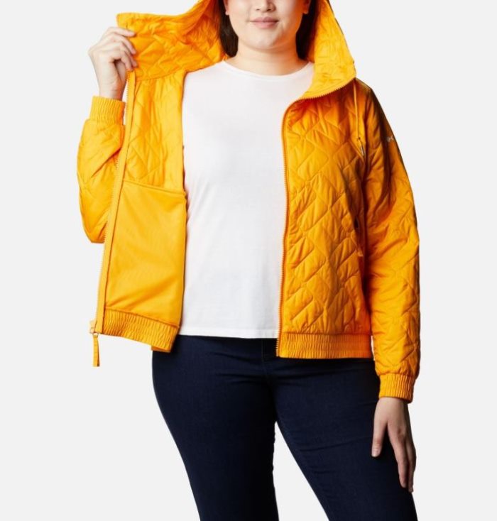 Jaqueta Bomber Columbia Sweet View™ Insulated Bomber Feminino Luz Douradas Portugal | 191590-MWGJ