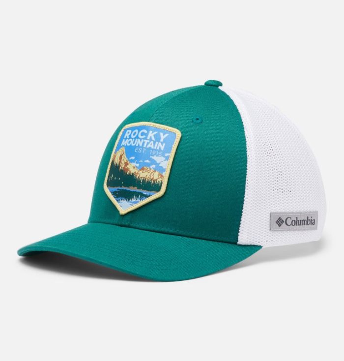 Boné Columbia Epic Trek™ Mesh Ballcap Feminino Verdes Azuis Portugal | 138360-9LYX