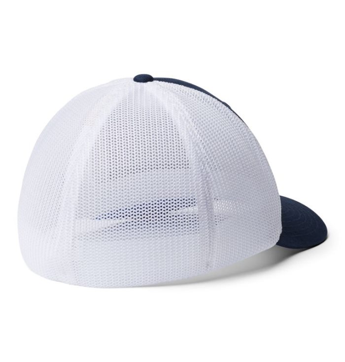 Boné Columbia Mesh™ Ball Cap Feminino Azul Marinho Branco Portugal | 145382-C6PR