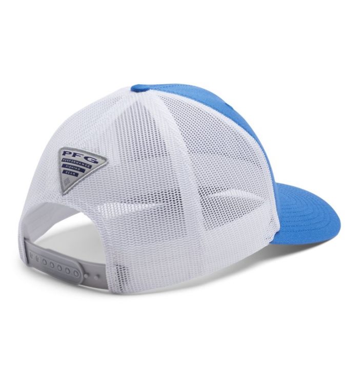 Boné Columbia PFG Mesh Snap Back™ Ball Cap Masculino Azuis Portugal | 142935-PIBO