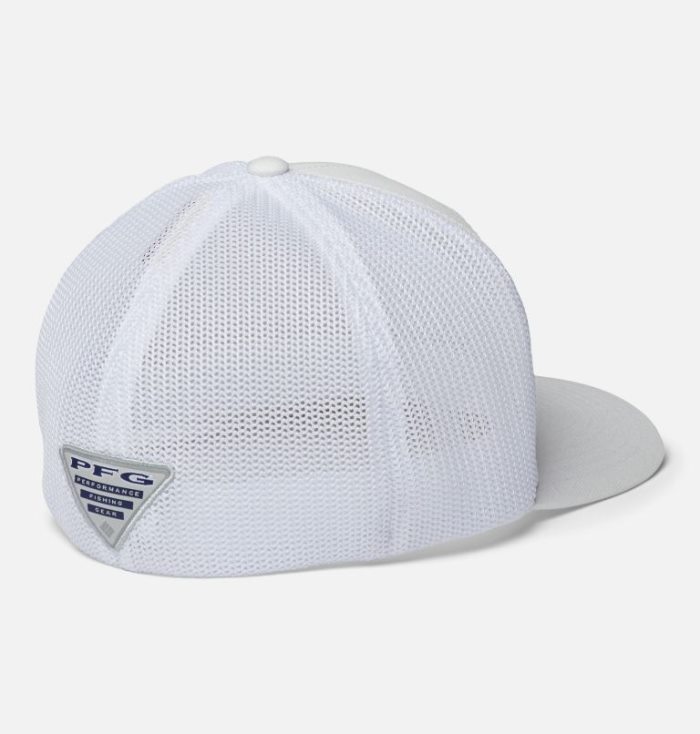 Boné Columbia PFG Mesh Stateside™ Ball Cap - Louisiana Feminino Branco Portugal | 145079-SSME