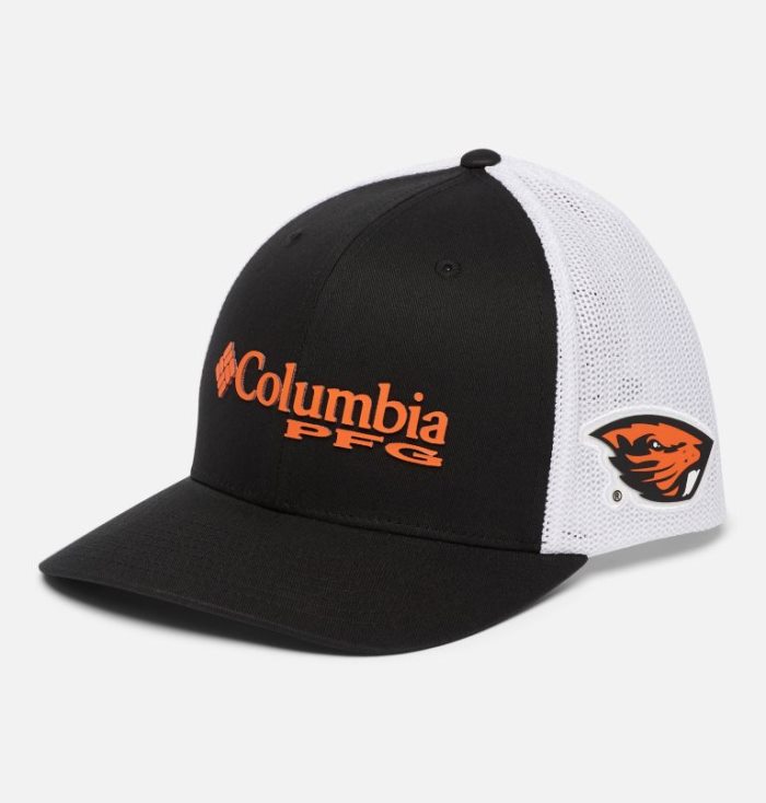 Boné Columbia PFG Mesh™ Ball Cap - Oregon State Masculino Pretas Portugal | 145977-X5A0