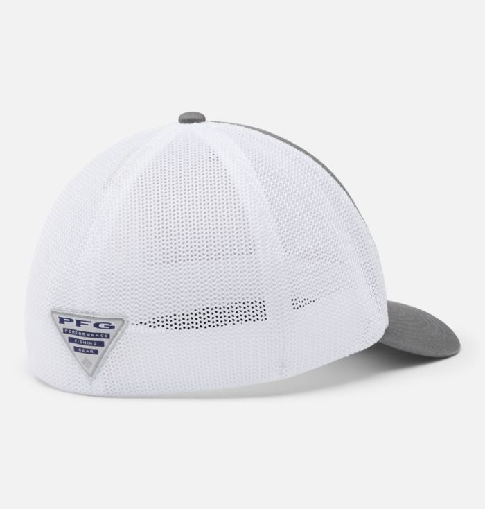 Boné Columbia PFG Mesh™ Hooks Ball Cap Feminino Cinzentas Prateadas Portugal | 151271-YMMX