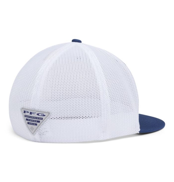 Boné Columbia PFG Mesh™ Rasos Brim Ball Cap Feminino Azul Marinho Portugal | 193279-M8YS