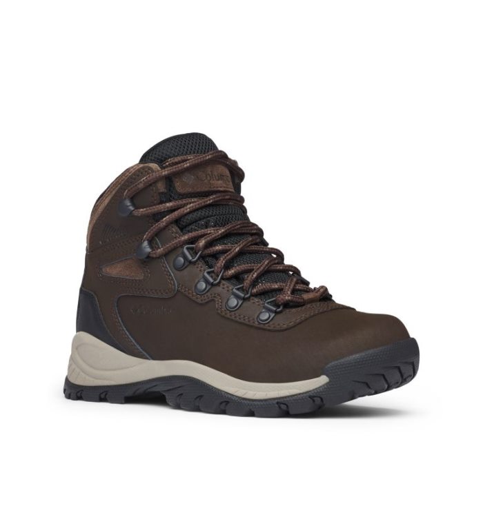 Botas Caminhada Columbia Newton Ridge™ Plus Impermeáveis Caminhada Boot Feminino Marrom Portugal | 112163-0S29