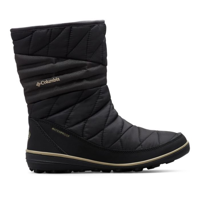 Botas Columbia Heavenly™ Slip II Omni-Heat™ Boot Feminino Pretas Prateadas Verde Oliva Portugal | 112238-TTEH