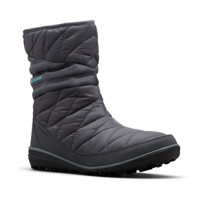 Botas Columbia Heavenly™ Slip II Omni-Heat™ Boot Feminino Cinzentas Escuro Azuis Portugal | 147377-L6JR