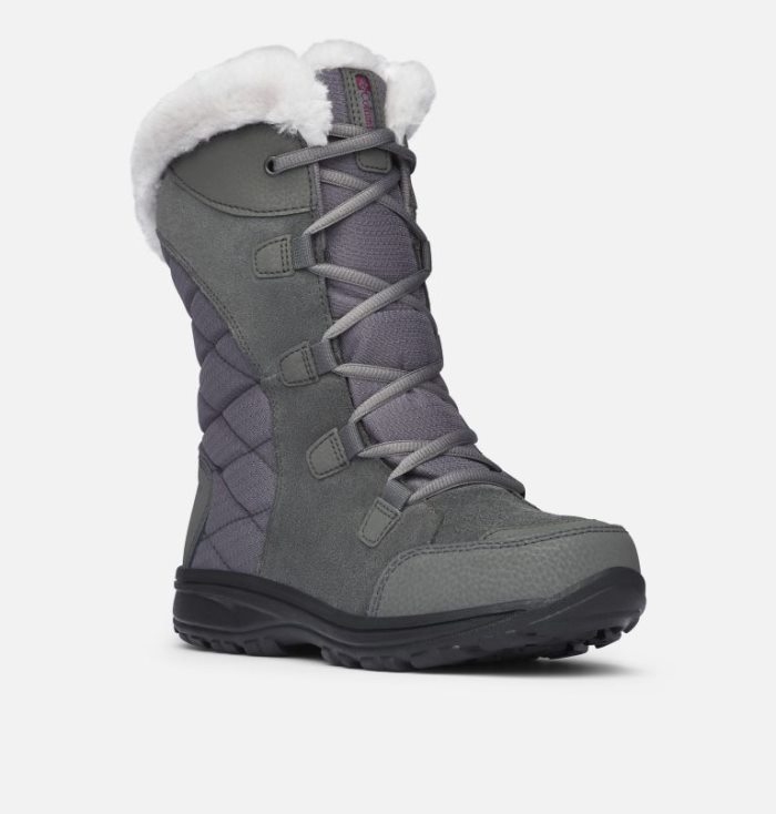 Botas Columbia Ice Maiden™ II Boot Feminino Cinzentas Roxo Portugal | 110823-WI0U