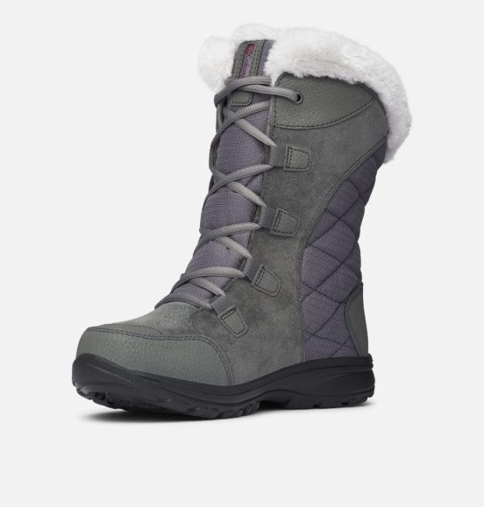 Botas Columbia Ice Maiden™ II Boot Feminino Cinzentas Roxo Portugal | 110823-WI0U