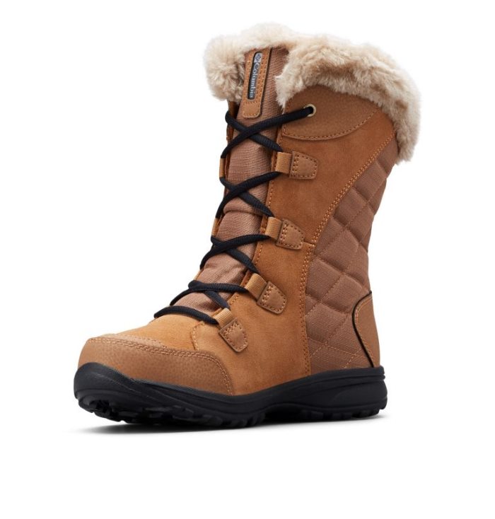 Botas Columbia Ice Maiden™ II Boot Feminino Marrom Pretas Portugal | 143000-ZTOV