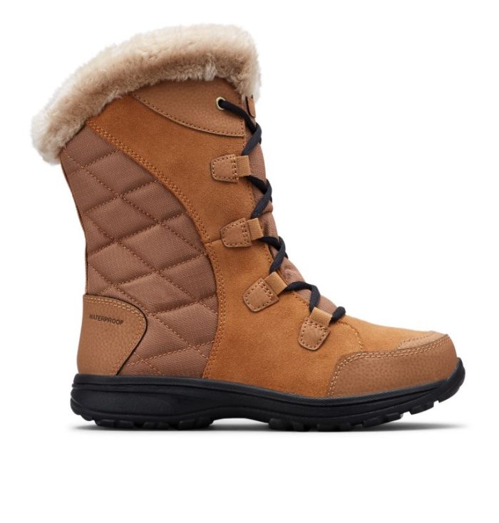 Botas Columbia Ice Maiden™ II Boot Feminino Marrom Pretas Portugal | 143000-ZTOV